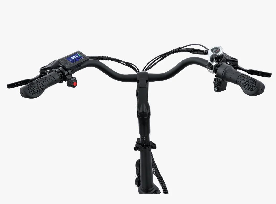 Electric bikes with throttle control on handlebars